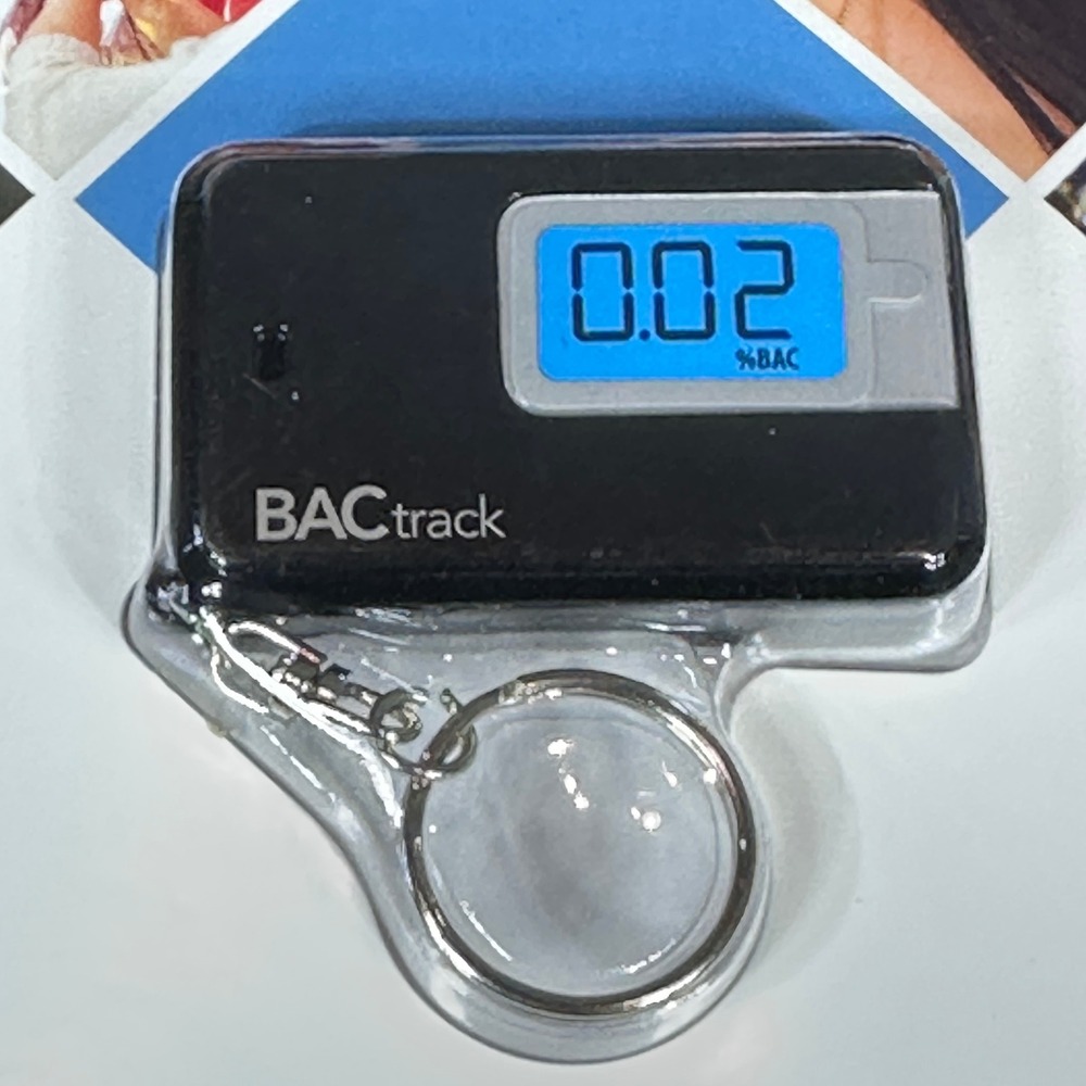 BACtrack Keychain Alcohol Detector Portable Digital Breathalyzer Portable Tech